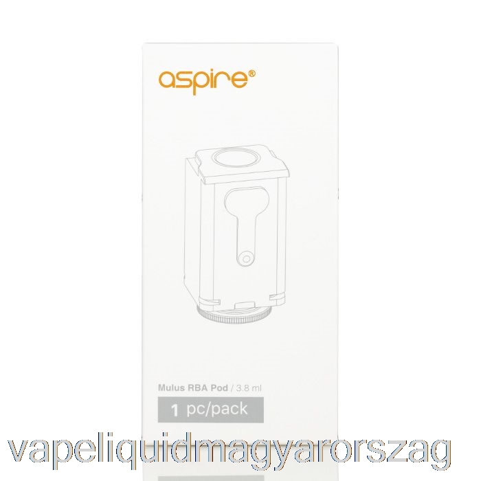 Aspire Mulus Rba Pod és Coil Vape Folyadék